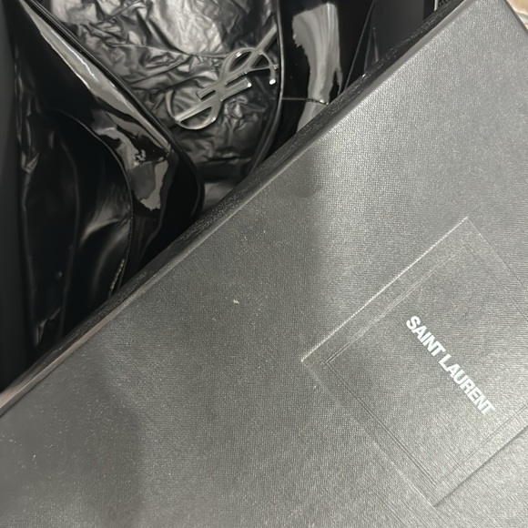 YSL Opyum Leather Heels size EU 38; US SIZE 7.5//8 - Picture 14 of 14